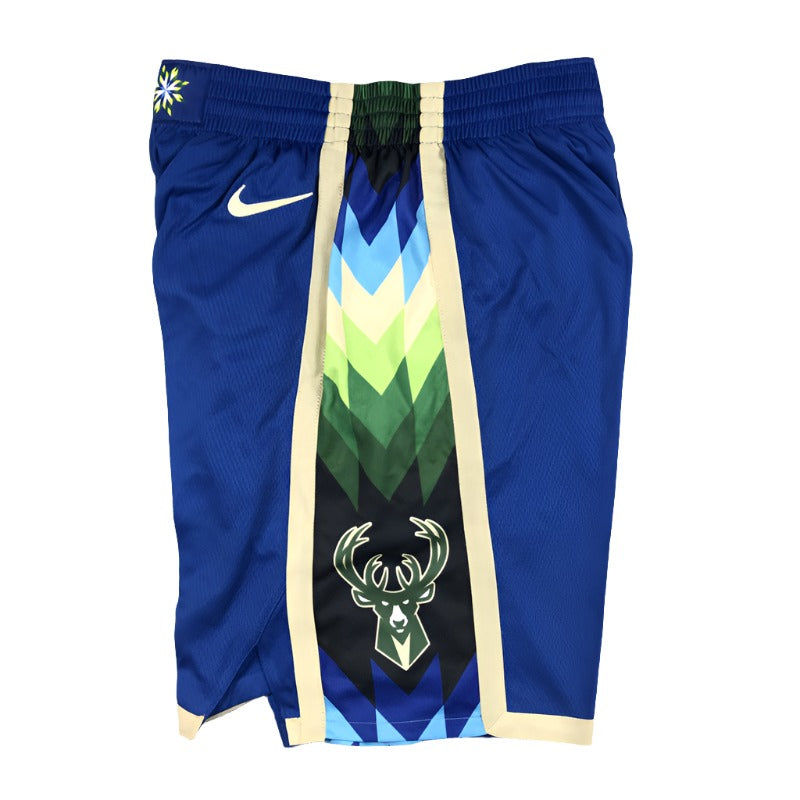 NBA Shorts‏ Just Don Milwaukee Bucks Icon | מכנסיי אנ.בי.איי