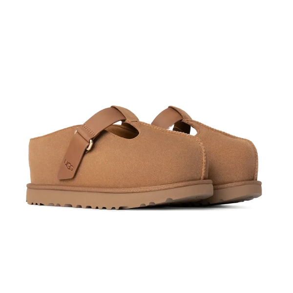 UGG Goldenstar Hi Clog Chestnut | סנדלי האג