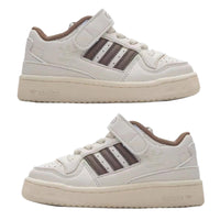 Adidas Forum 84 Velcro Kids White Dark Brown  |  אדידס פורום ילדים