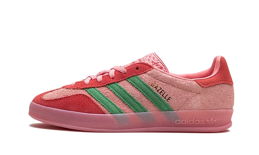 Adidas Gazelle Indoor Semi Pink Spark Preloved Scarlet | אדידס ג'זל