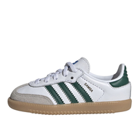 Adidas Samba OG Kids FTWR White Collegiate Green Rubber | אדידס סמבה ילדים