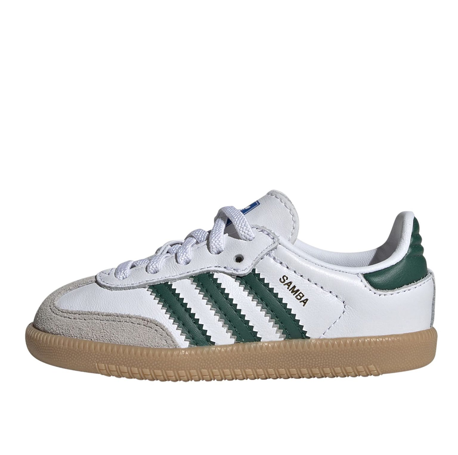 Adidas Samba OG Kids FTWR White Collegiate Green Rubber | אדידס סמבה ילדים