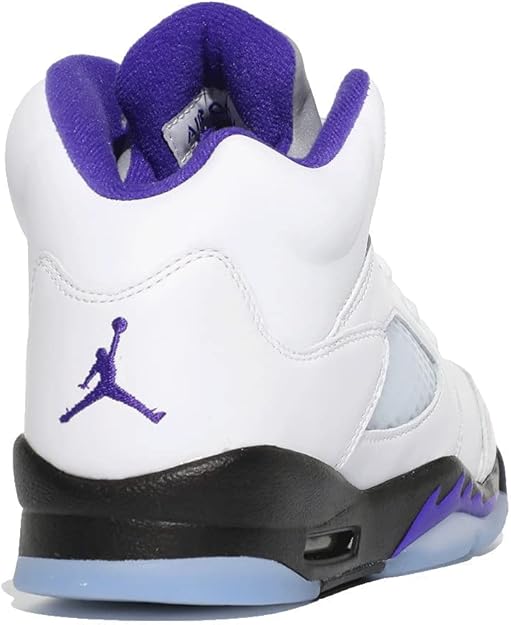 Air Jordan 5 Retro White Black Purple | ג'ורדן 5