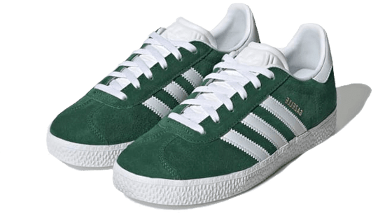 Adidas Gazelle Junior Dark Green White | אדידס ג'זל