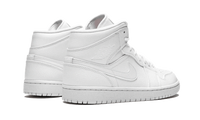 Air Jordan 1 Mid Triple White | ג'ורדן 1 מיד