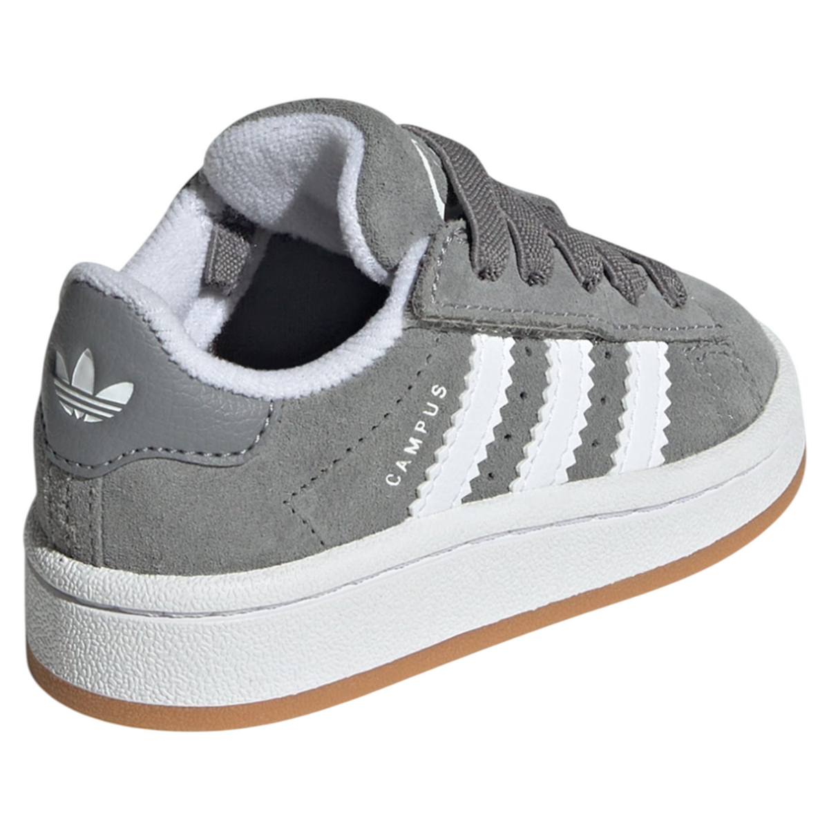 Adidas Campus Kids Gray Three Cloud White Rubber | אדידס קמפוס ילדים