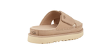 UGG Women’s Goldenstar Cross Slide Driftwood | כפכפי אגג