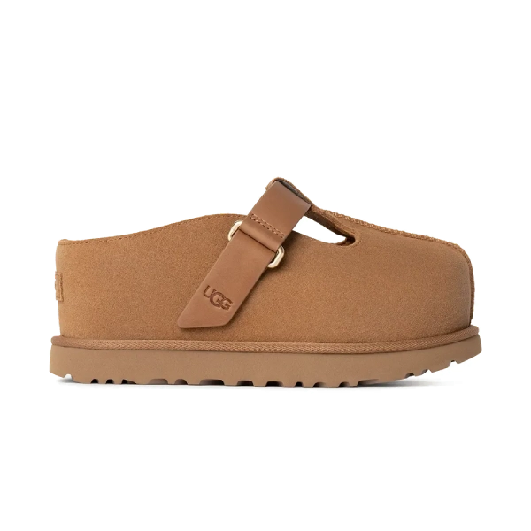 UGG Goldenstar Hi Clog Chestnut | סנדלי האג