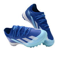 Adidas X23 Football Kids White Blue | אדידס כדורגל ילדים