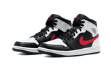 Air Jordan 1 Mid Black Chile Red White | ג'ורדן 1 מיד