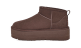 UGG CLASSIC ULTRA MINI PLATFORM CHOCOLATE | מגפי אגג
