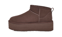 UGG CLASSIC ULTRA MINI PLATFORM CHOCOLATE | מגפי אגג