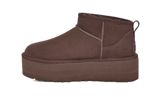 UGG CLASSIC ULTRA MINI PLATFORM CHOCOLATE | מגפי אגג