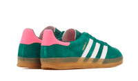 Adidas Gazelle Indoor Collegiate Green Lucid Pink | אדידס ג'זל