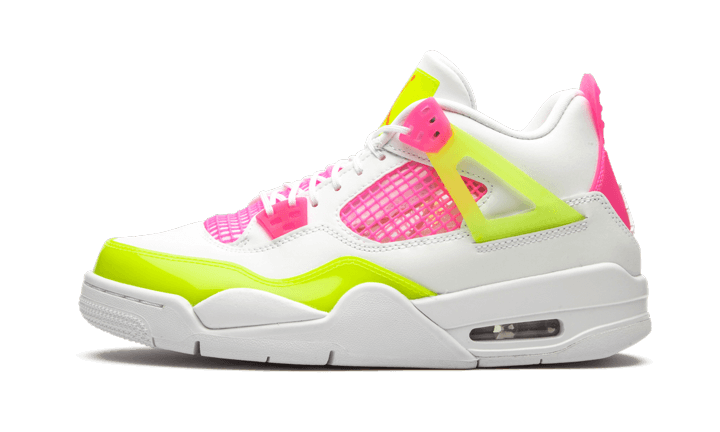 Air Jordan 4 Retro White Lemon Pink | ג'ורדן 4