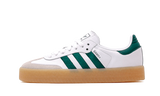 Adidas Samba White Collegiate Green Gum | אדידס סמבה