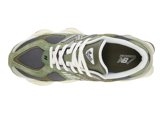 New Balance 9060 Green Grey | ניו באלאנס