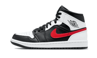 Air Jordan 1 Mid Black Chile Red White | ג'ורדן 1 מיד