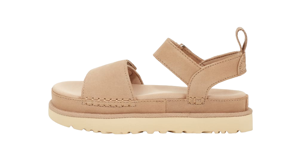 UGG Women’s Goldenstar Sandal Driftwood | סנדלי אגג