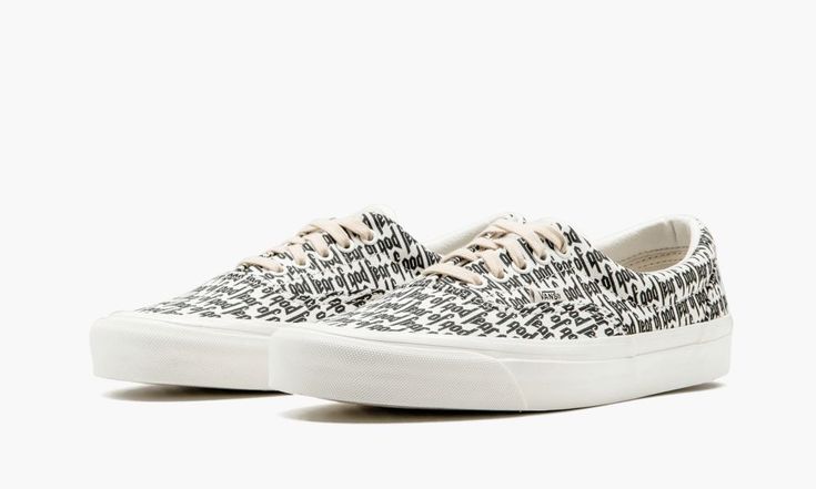 Vans Fear Of God Era 95 DX White Black FOG | ואנס
