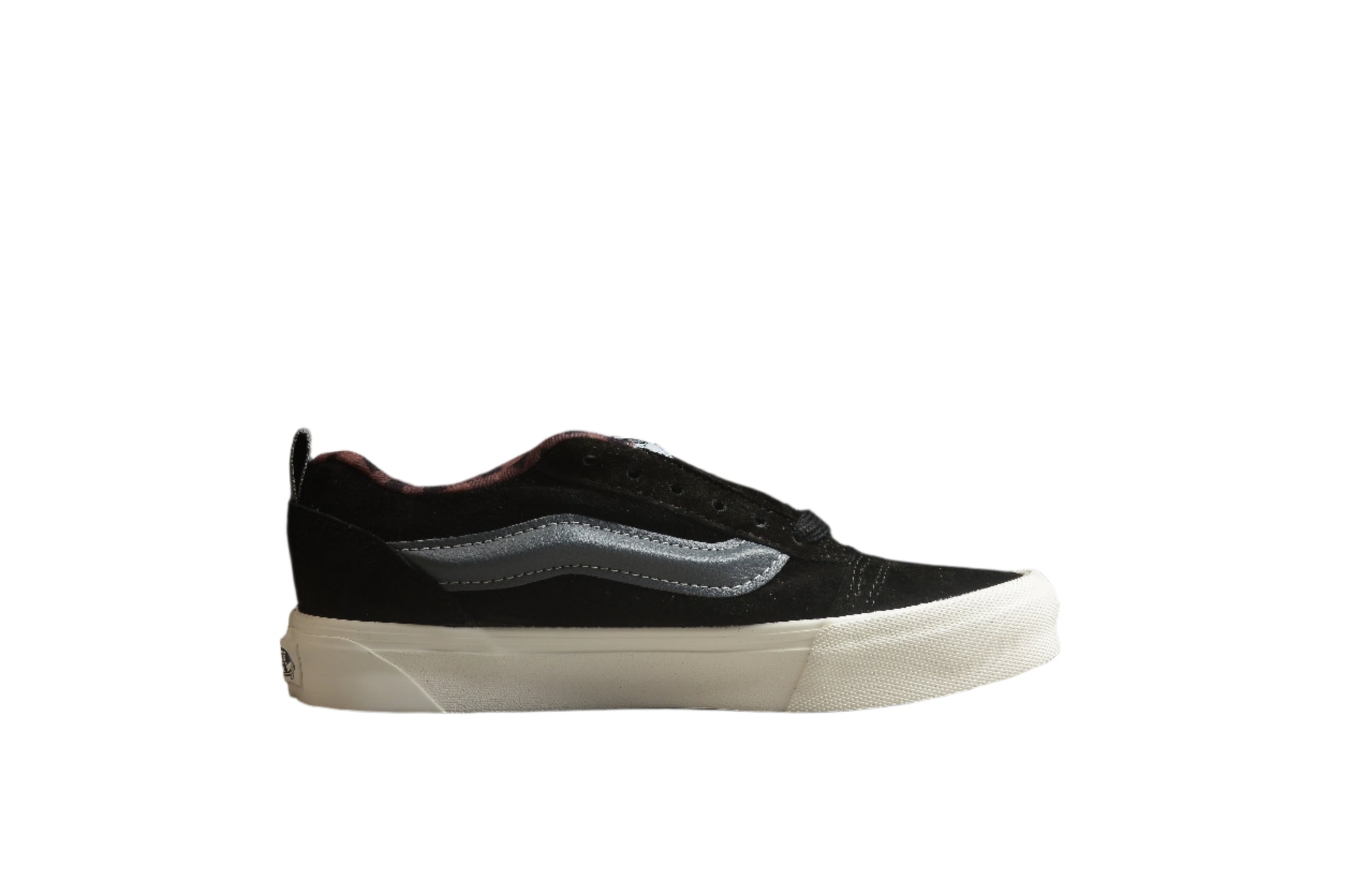 Vans Knu Skool Pig Suede Plaid Black | ואנס