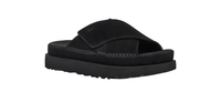 UGG Women’s Goldenstar Cross Slide Black | כפכפי אגג