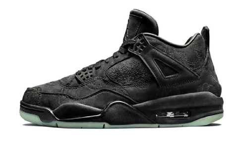 Air Jordan 4 Retro Kaws Black | ג'ורדן 4