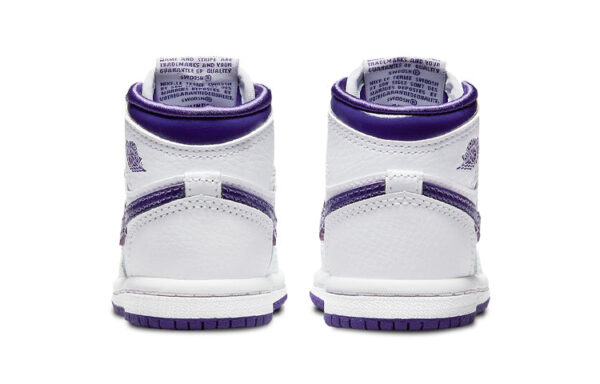 Air Jordan 1 High Kids Court Purple | אייר ג'ורדן ילדים - SneakeSpot