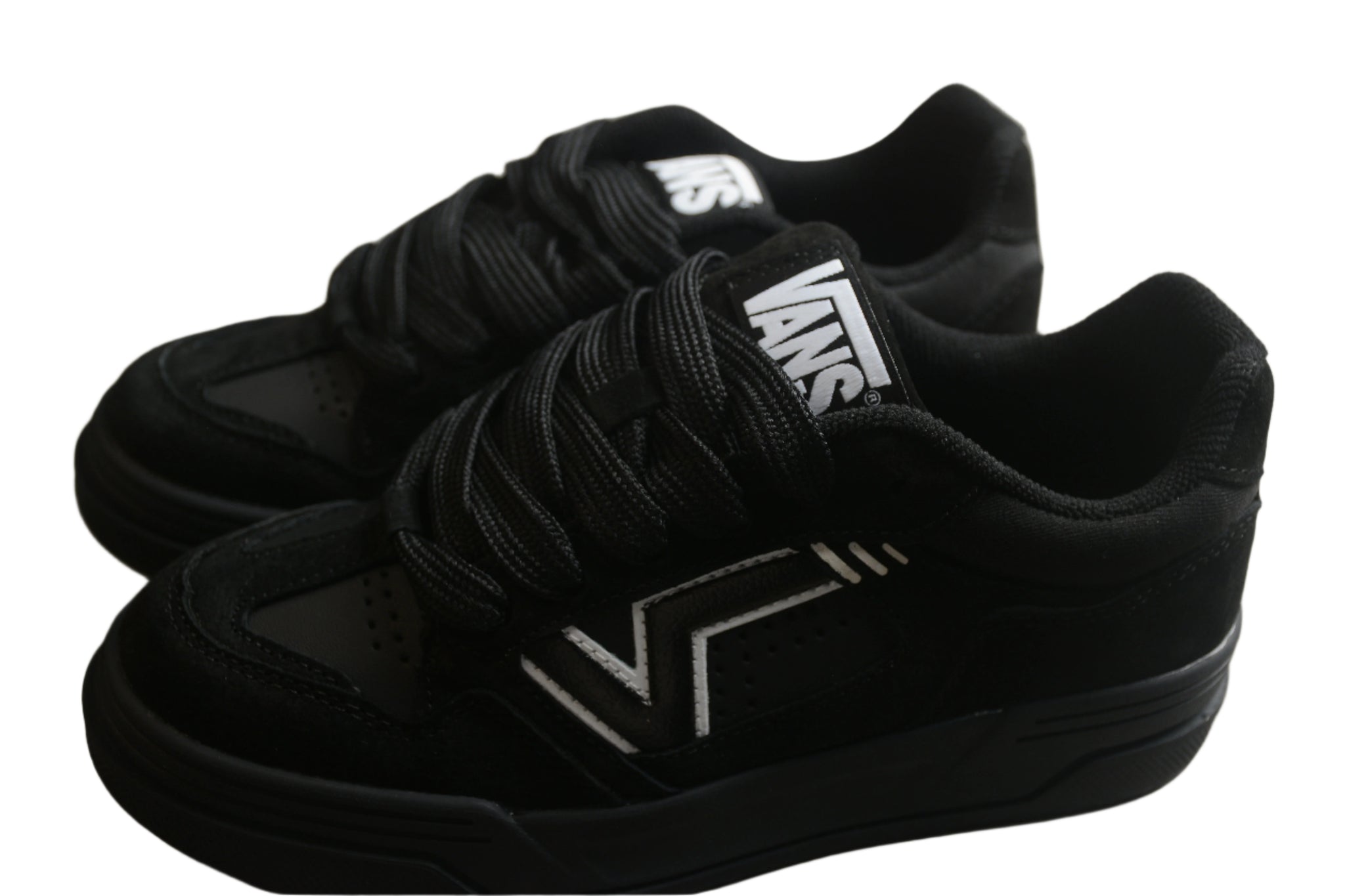 Vans Upland Suede Black White | ואנס