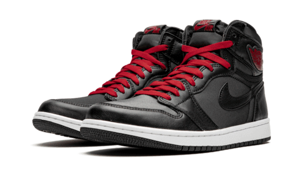 Air Jordan 1 Retro High Black Gym Red Black | ג'ורדן 1 גבוהות