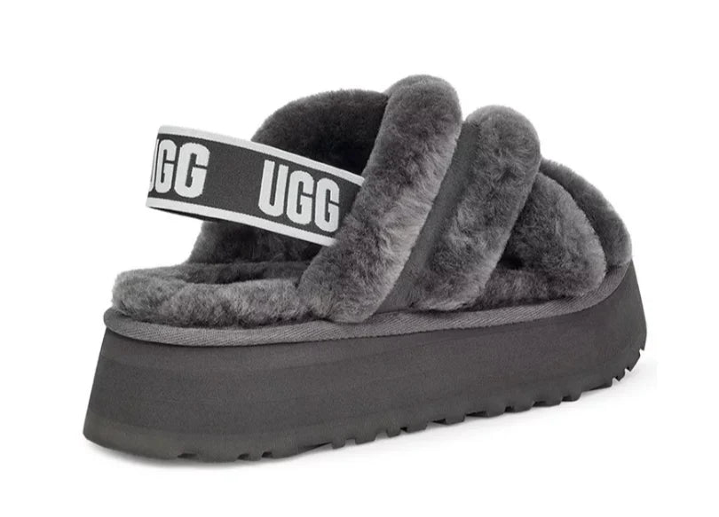 UGG Women’s Disco Cross Grey | כפכפי אגג