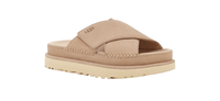 UGG Women’s Goldenstar Cross Slide Driftwood | כפכפי אגג