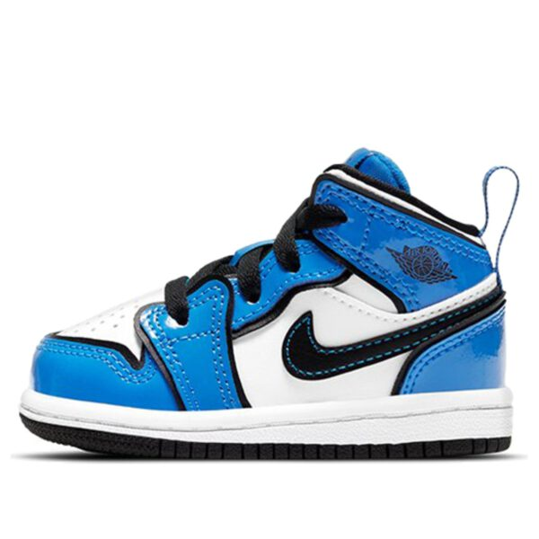 Air Jordan 1 Mid Kids Turf Blue | אייר ג'ורדן ילדים