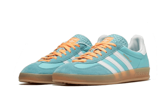 Adidas Gazelle Indoor Preloved Blue White Gum | אדידס ג'זל