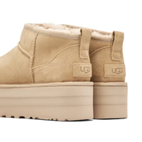 UGG CLASSIC ULTRA MINI PLATFORM DRIFTWOOD | מגפי אגג