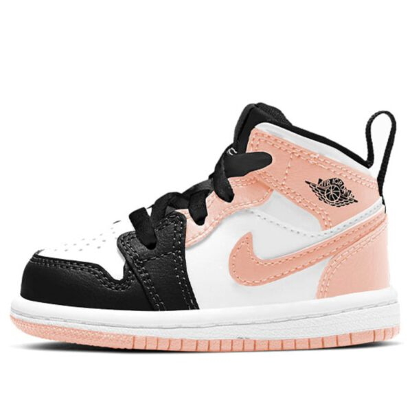 Air Jordan 1 Mid Crimson Tint Toe | אייר ג'ורדן ילדים