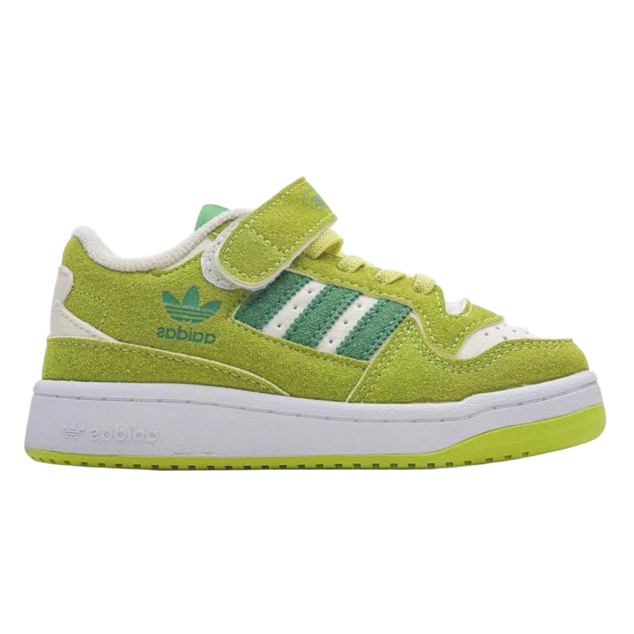 Adidas Forum 84 Velcro Kids Green | אדידס פורום ילדים