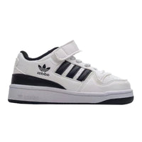 Adidas Forum 84 Velcro Kids White Black |  אדידס פורום ילדים