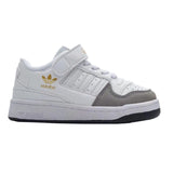 Adidas Forum 84 Velcro Kids White Gray |  אדידס פורום ילדים