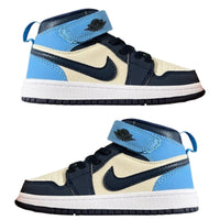 Air Jordan 1 High Top Velcro Kids Blue Black | אייר ג'ורדן ילדים