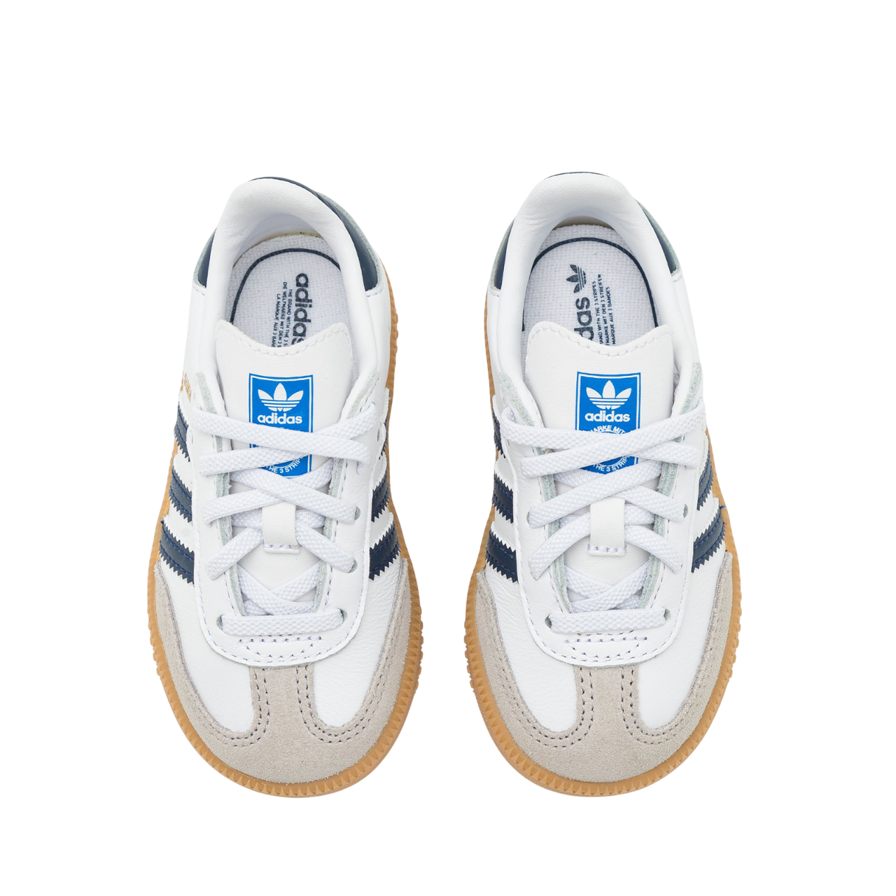 Adidas Samba OG Kids Footwear White/Collegiate Navy | אדידס סמבה ילדים