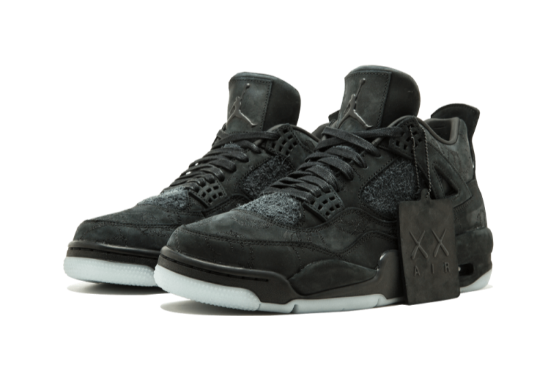 Air Jordan 4 Retro Kaws Black | ג'ורדן 4