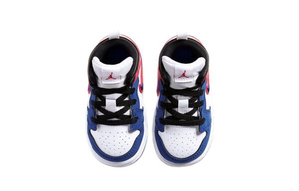 Air Jordan 1 Mid Kids Rush Blue University Red | אייר ג'ורדן ילדים