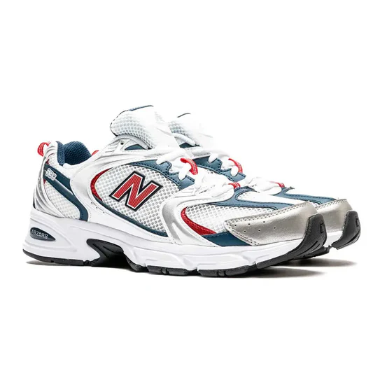 New Balance 530 White Navy Red | ניו באלאנס