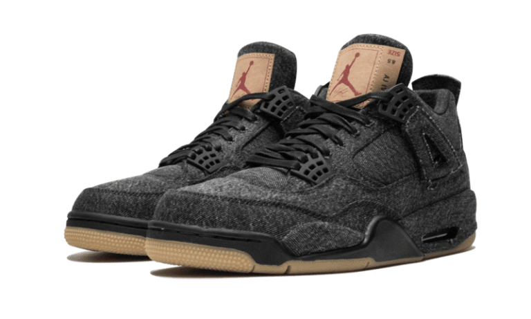 Air Jordan 4 Retro Levi’s Black | ג'ורדן 4