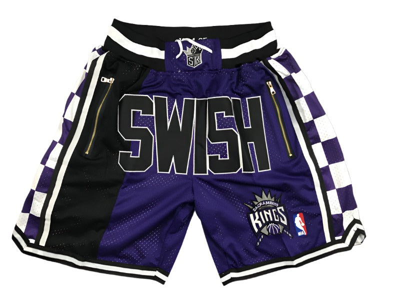 NBA Shorts‏ Just Don Sacramento Kings SWISH | מכנסיי אנ.בי.איי