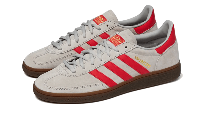 Adidas Handball Spezial Grey Two Hi-Res Red | אדידס ספציאל