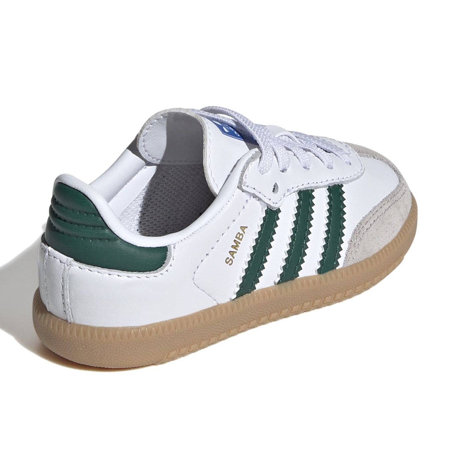 Adidas Samba OG Kids FTWR White Collegiate Green Rubber | אדידס סמבה ילדים