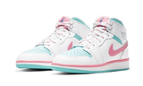 Air Jordan 1 Mid White Pink Green Soar | ג'ורדן 1 מיד