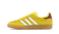 Adidas Gazelle Indoor Bright Yellow Burgundy | אדידס ג'זל